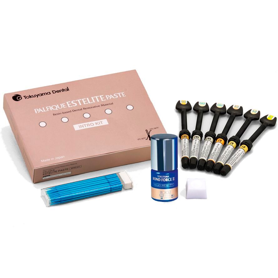 Estelite Palfique Paste Kit набор (6шпр*3,8г+бонд) Tokuyama