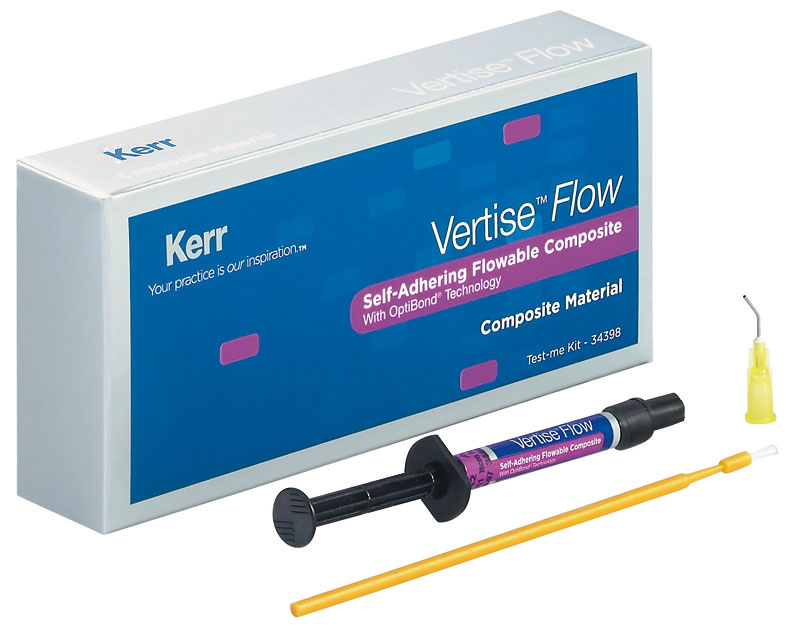 Vertise Fllow Вертис флоу Test-me Kit (1шпр*2г) Kerr